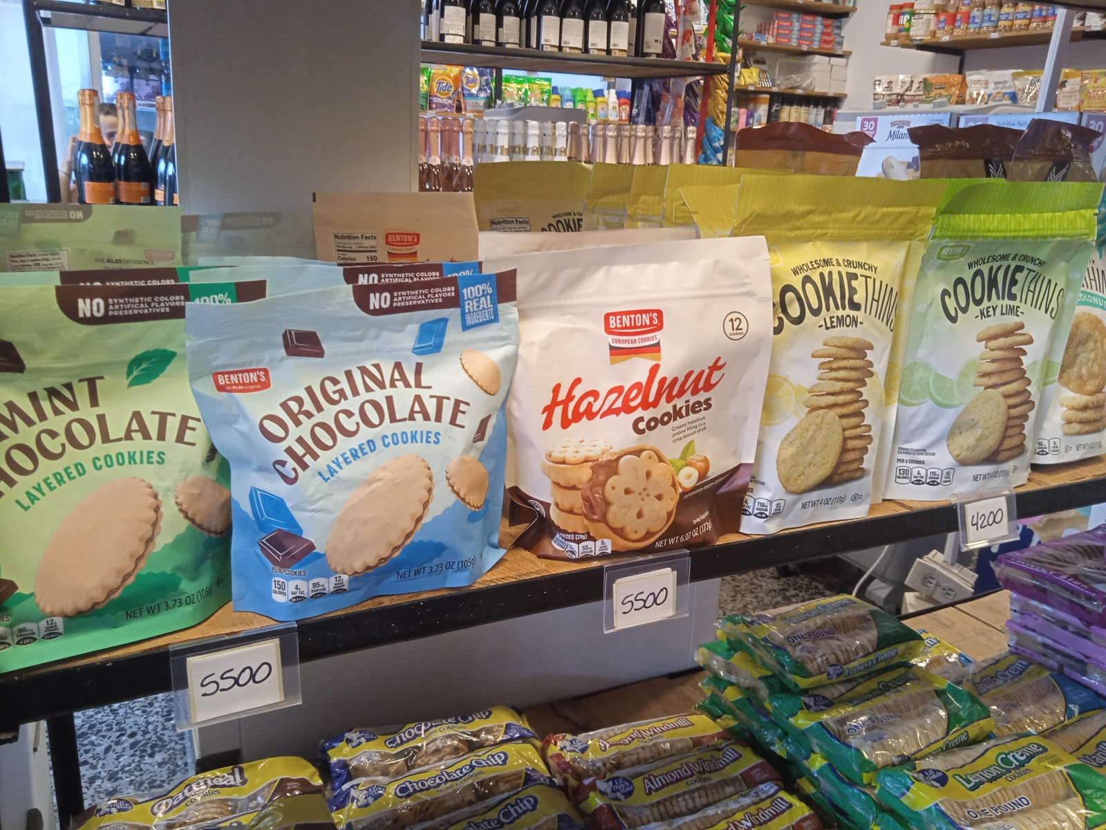 Benton's Mint Chocolate Covered Cookies