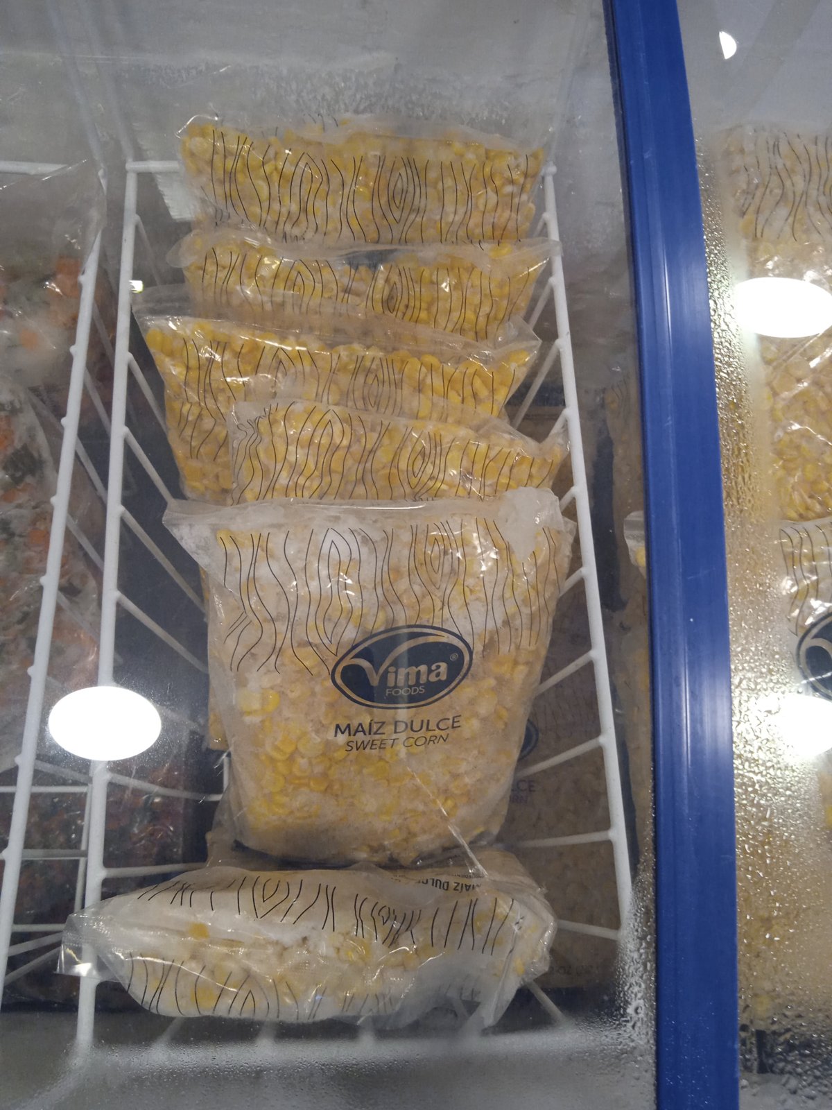 Maíz dulce congelado Vima