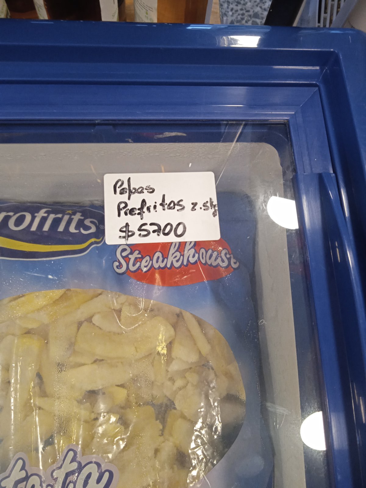 Papas prefritas Eurofrits Steakhouse Super Crujiente