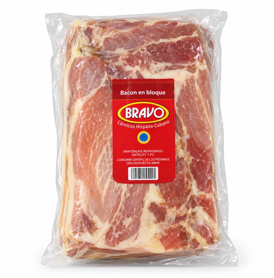 Bacon Bravo en bloque