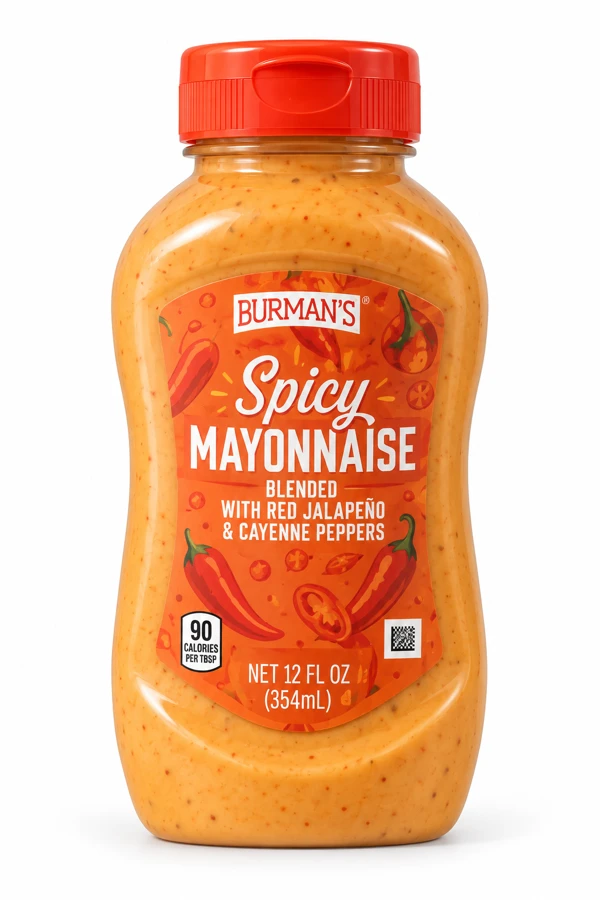 Mayonesa Burman’s Spicy 354 mL