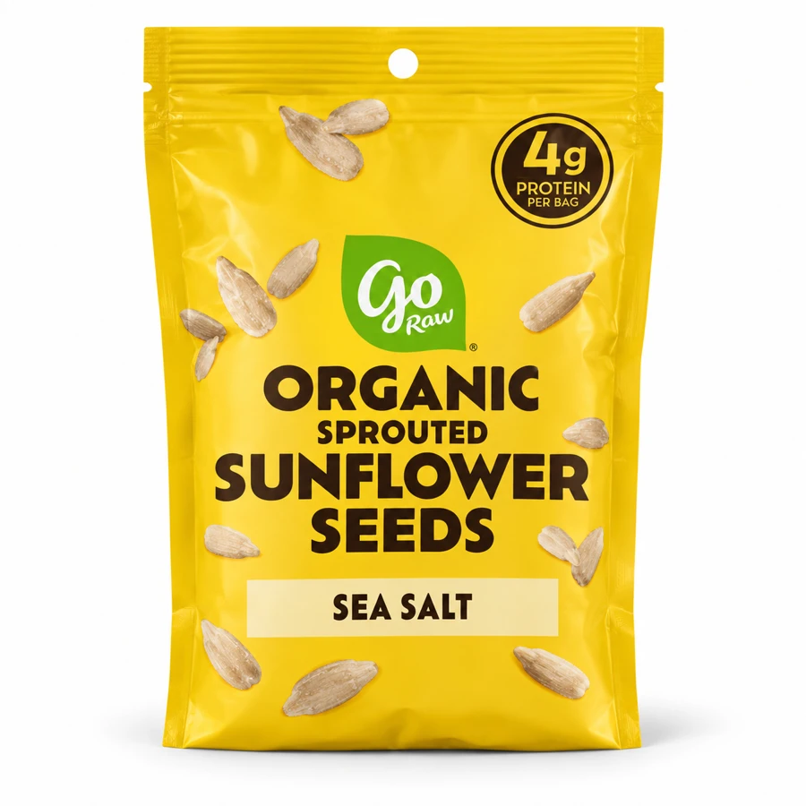 Go Raw Sunflower Seeds Sea Salt