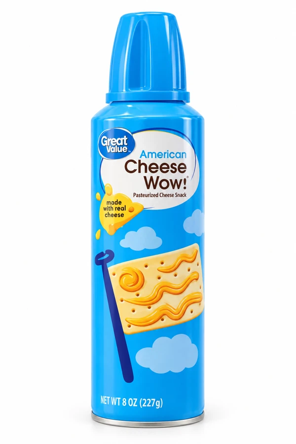 Great Value Cheese Wow! American