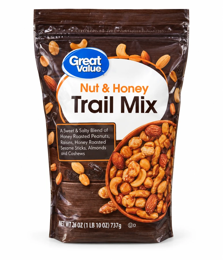 Great Value Nut & Honey Trail Mix