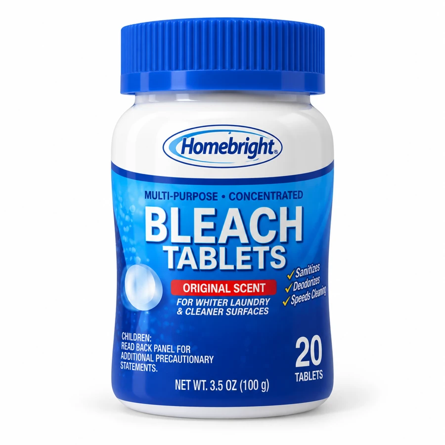 Pastillas Homebright Bleach 20 unidades