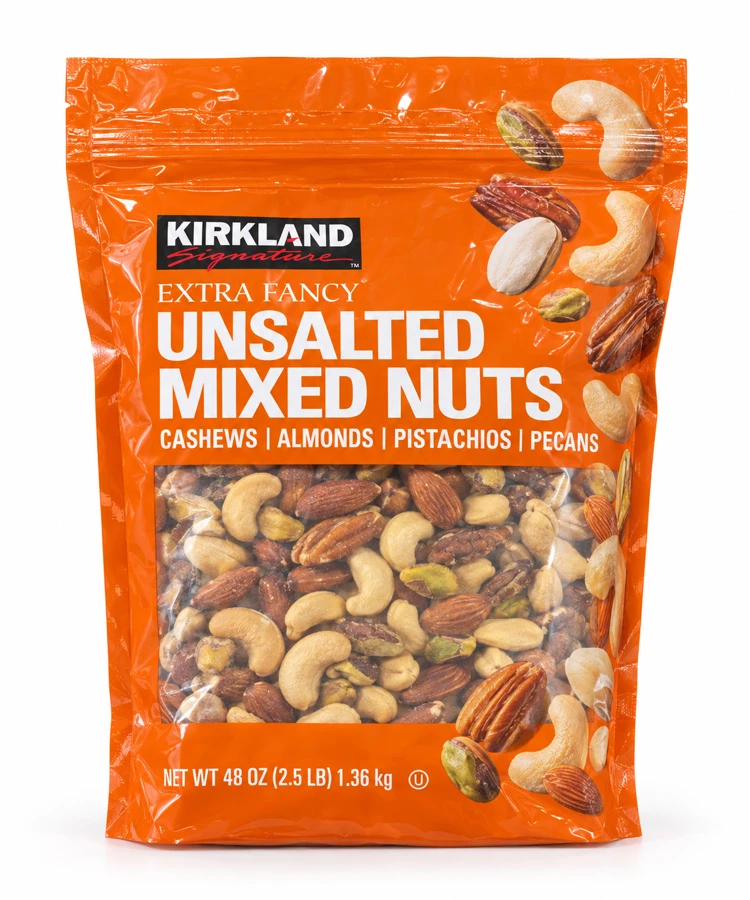 Kirkland Unsalted Mixed Nuts
