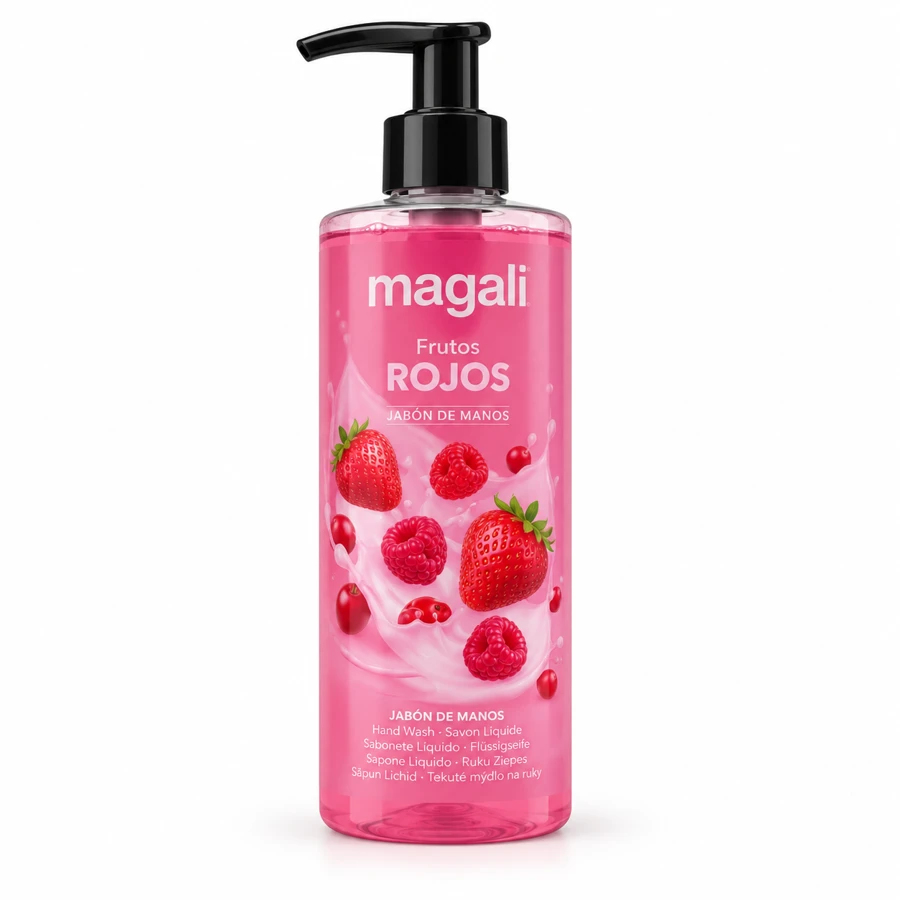 Jabón de manos Magali Frutos Rojos