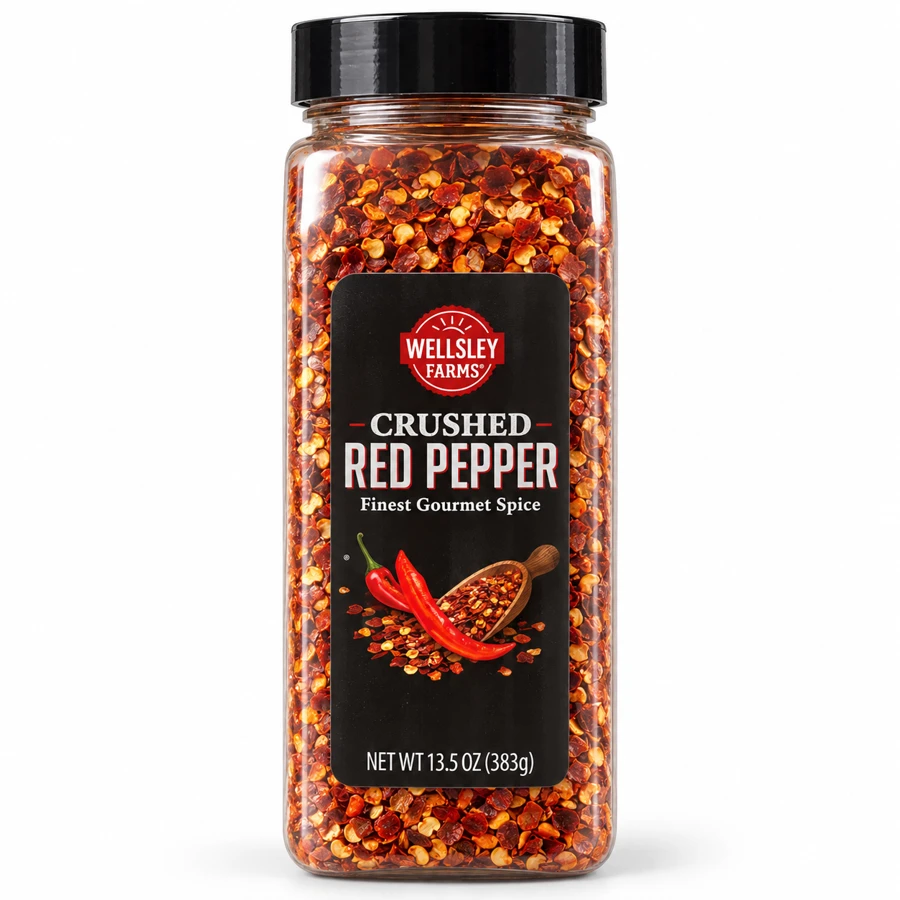 Pimiento rojo triturado Wellsley Farms