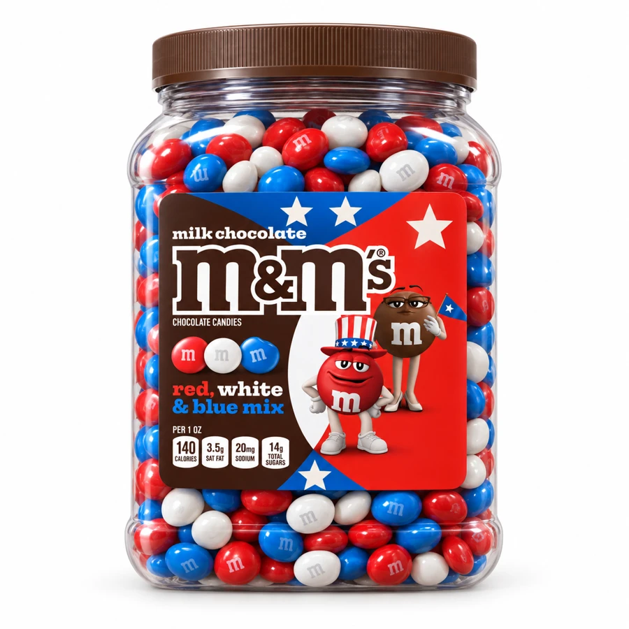 M&M's Milk Chocolate frasco
