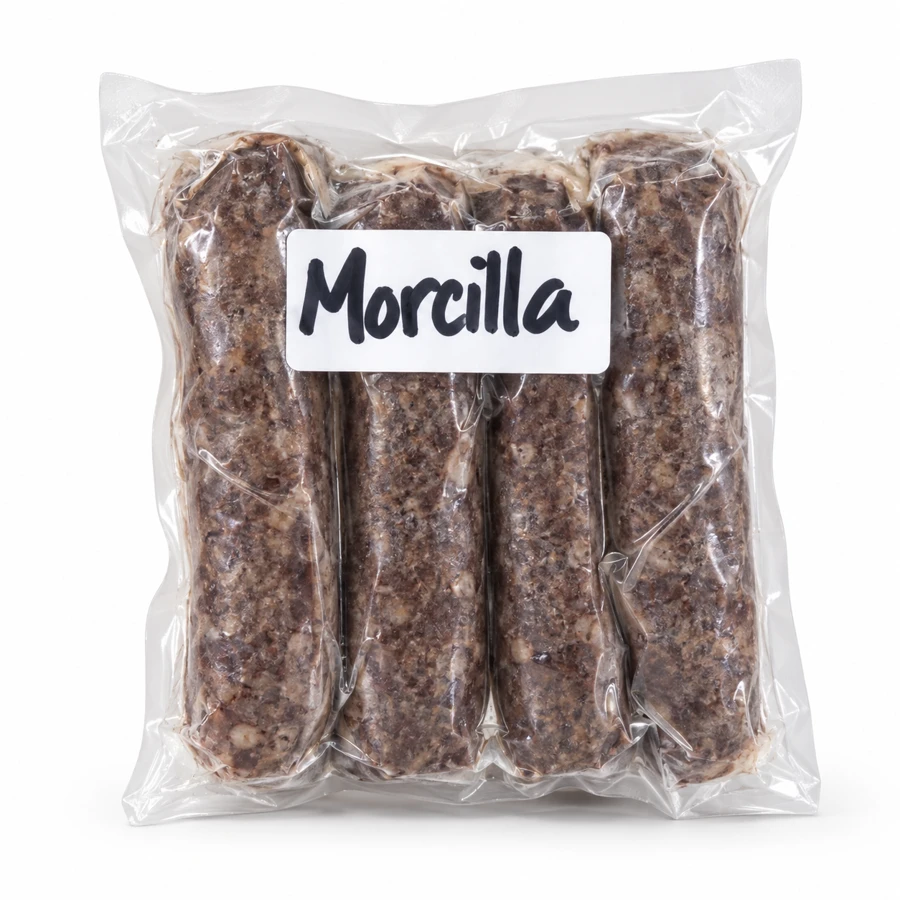 Morcilla congelada