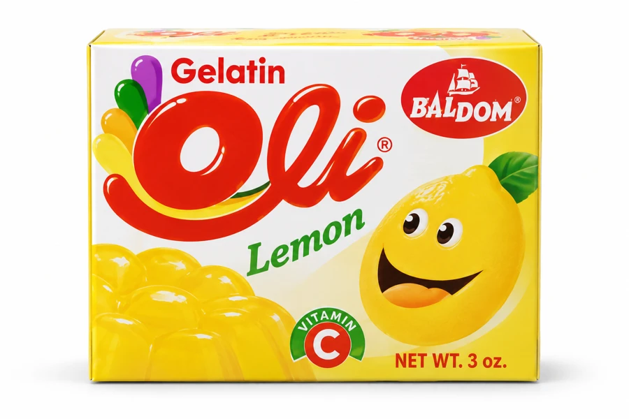 Gelatina Oli Lemon