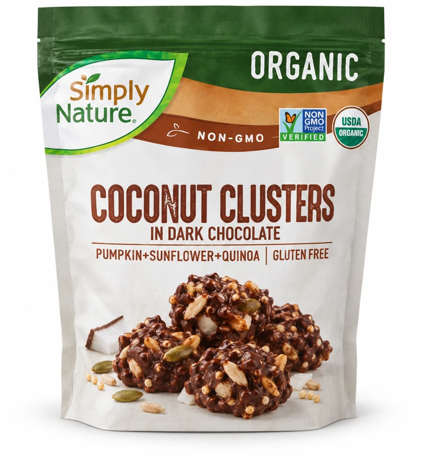 Simply Nature Organic Coconut Clusters