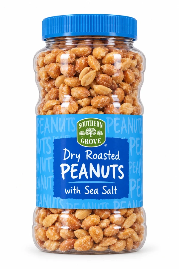 Southern Grove Dry Roasted Peanuts Sea Salt