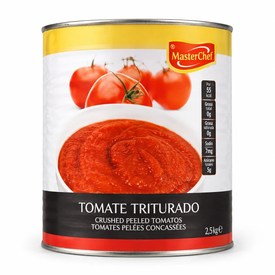 Tomate triturado en lata