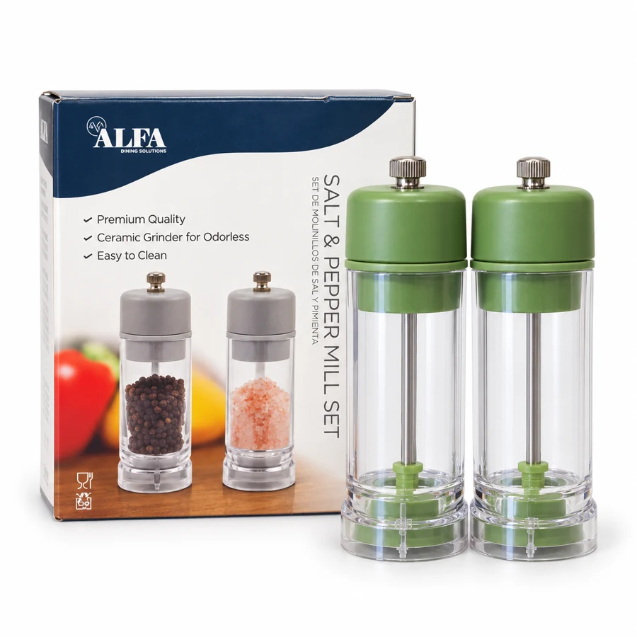Molinillos de sal y pimienta Alfa