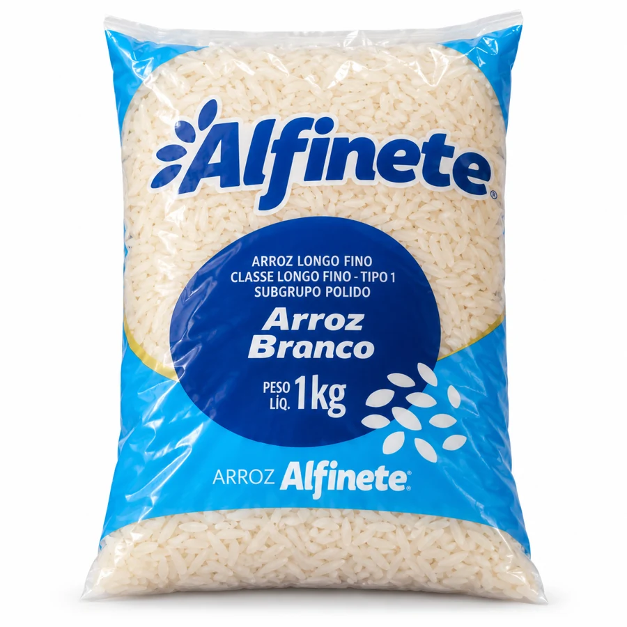 Arroz blanco Alfinete