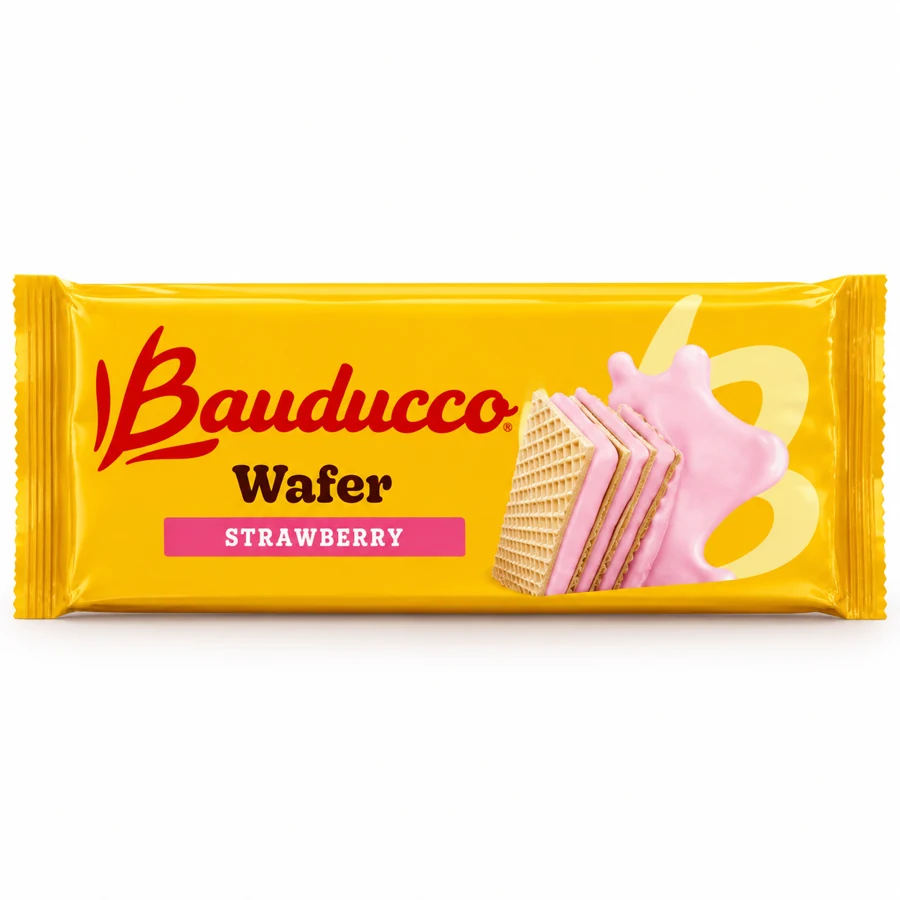 Wafer de fresa Bauducco