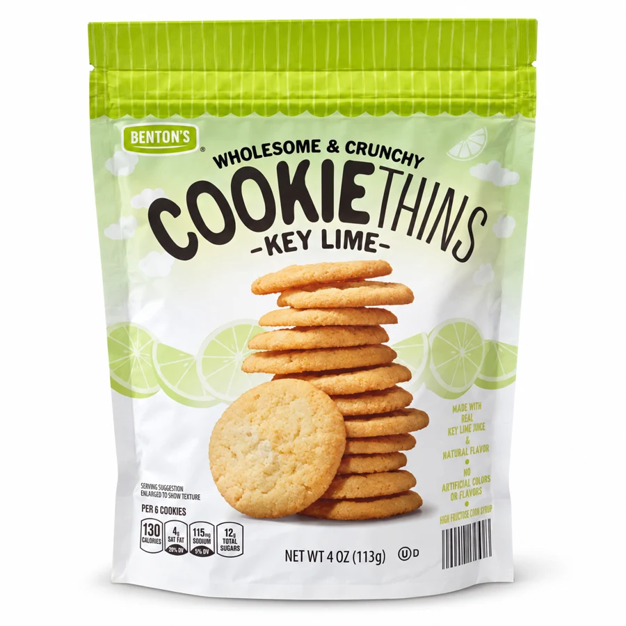Galletas Benton’s Cookie Thins Key Lime