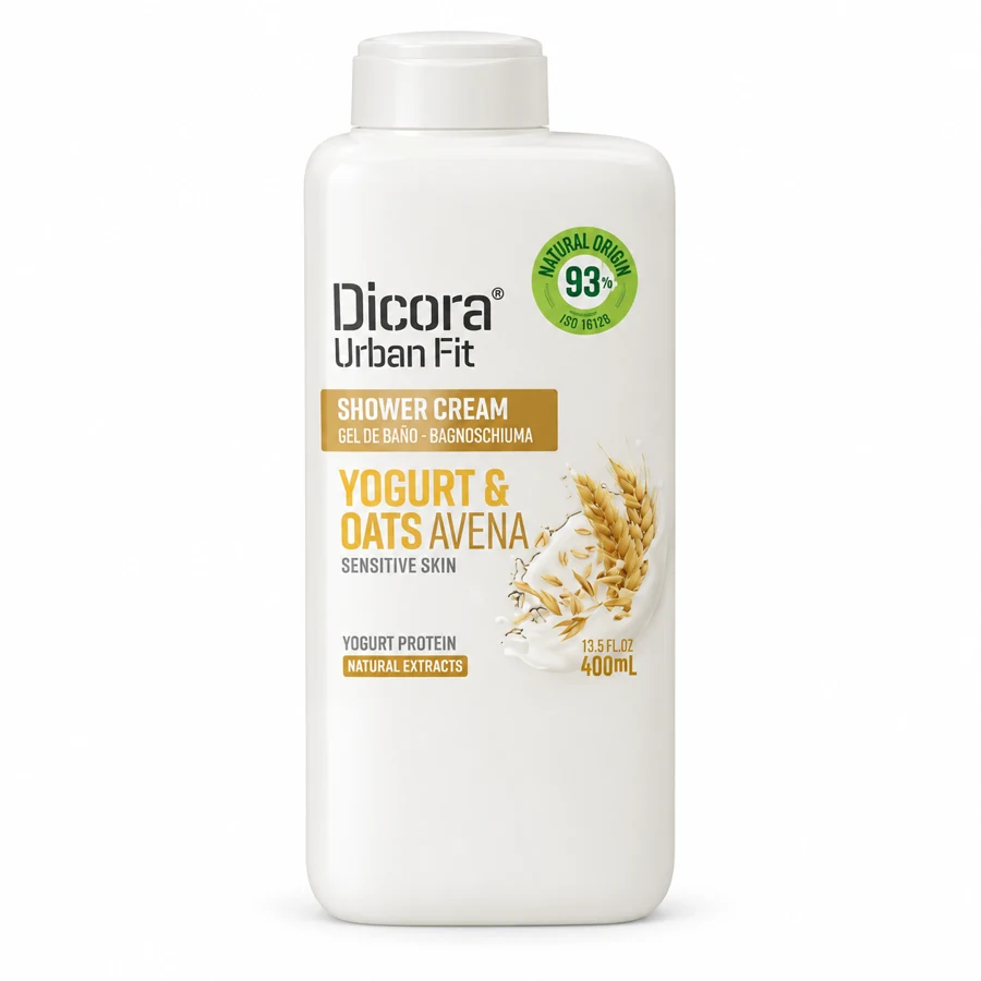 Gel de baño Dicora Yogurt y Avena