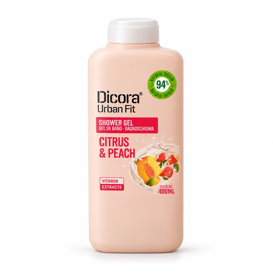 Gel de baño Dicora Citrus y Peach
