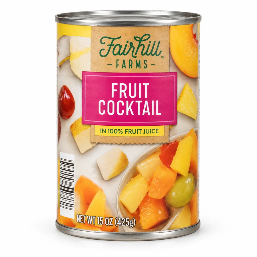 Cóctel de frutas Fairhill Farms