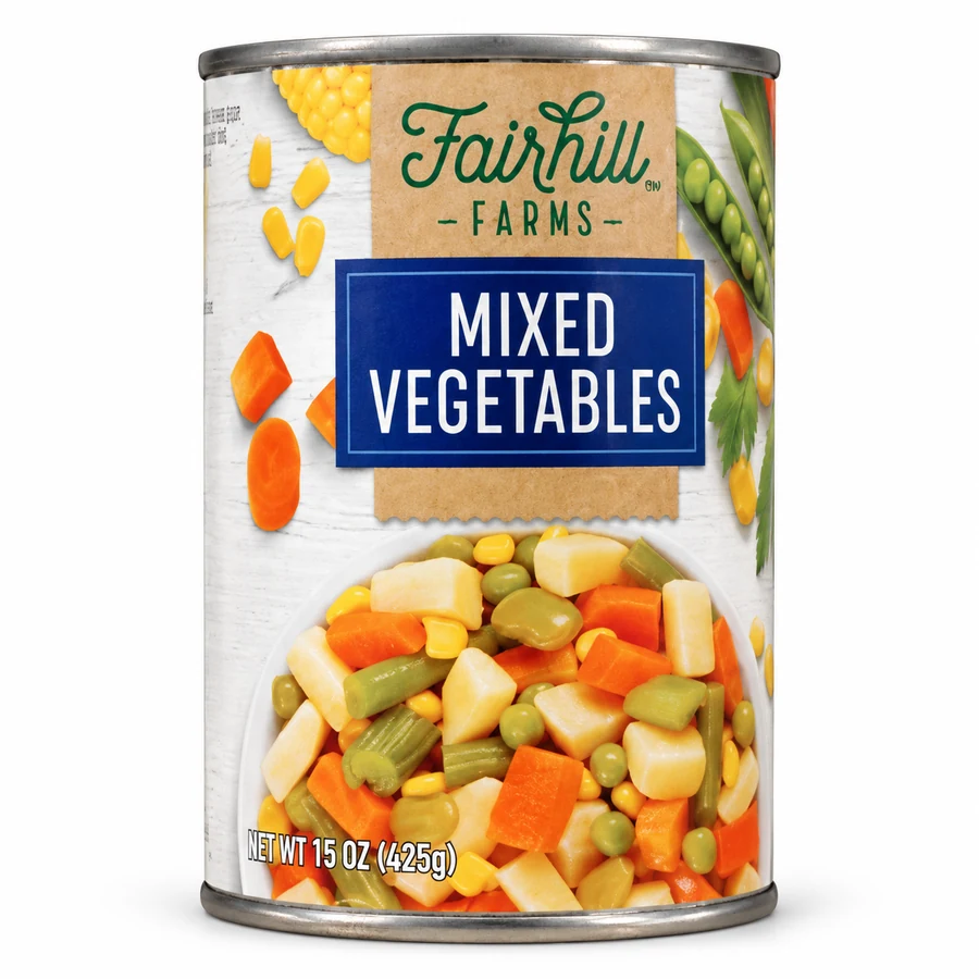 Vegetales mixtos Fairhill Farms