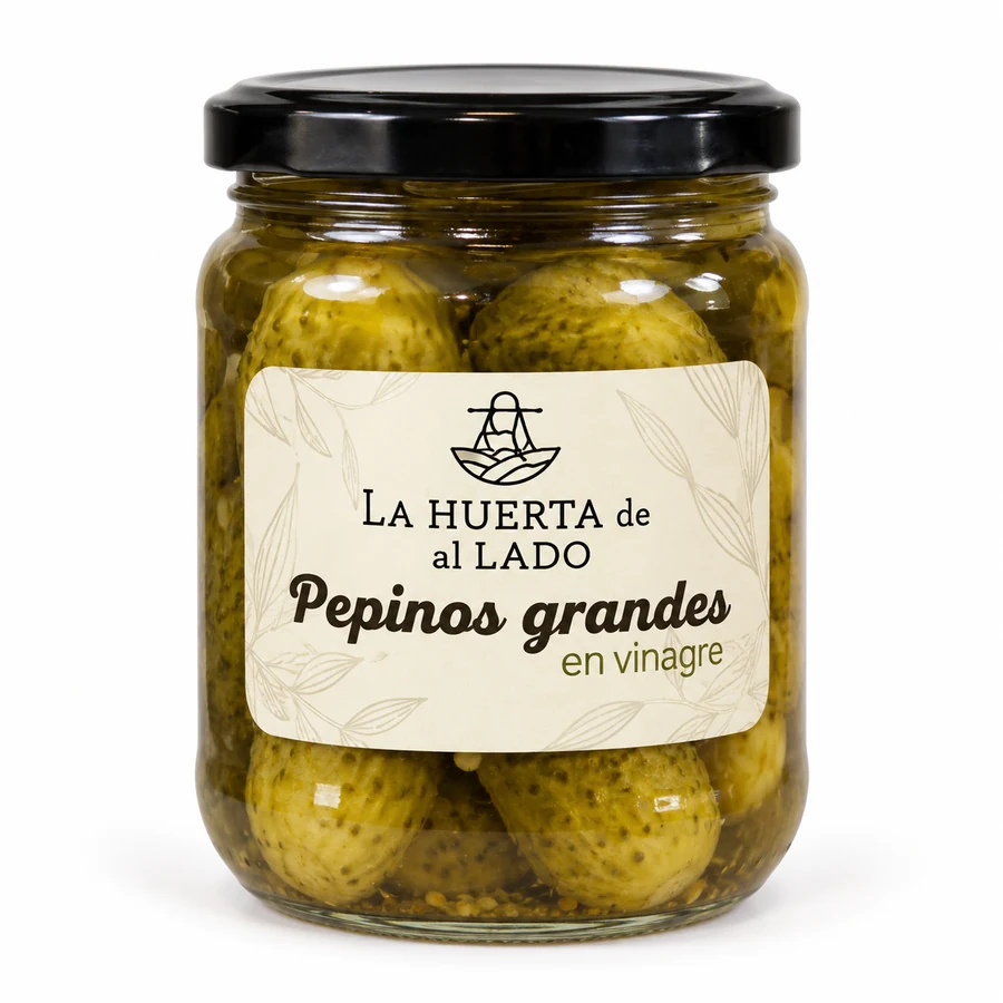 Pepinos grandes La Huerta de al Lado