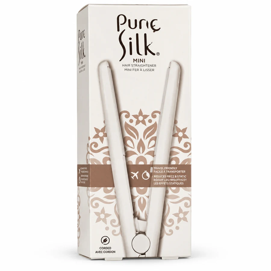 Mini plancha de cabello Pure Silk