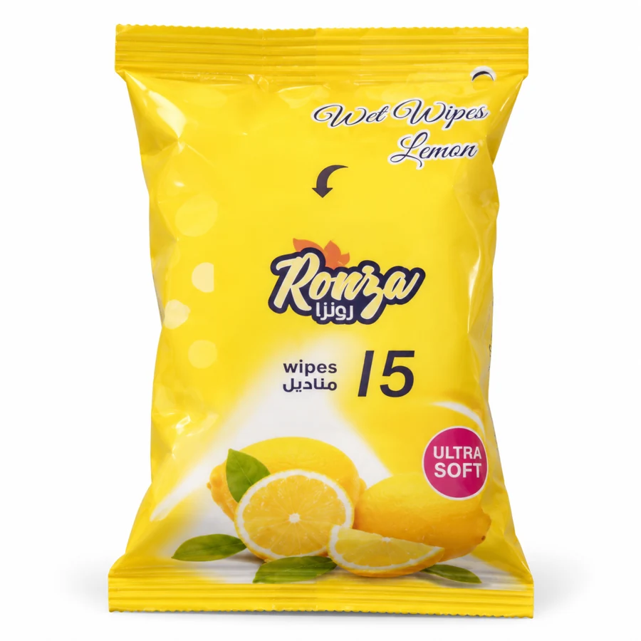 Toallitas húmedas Ronza Lemon