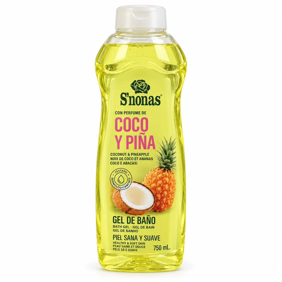 Gel de baño S'nonas Coco y Piña