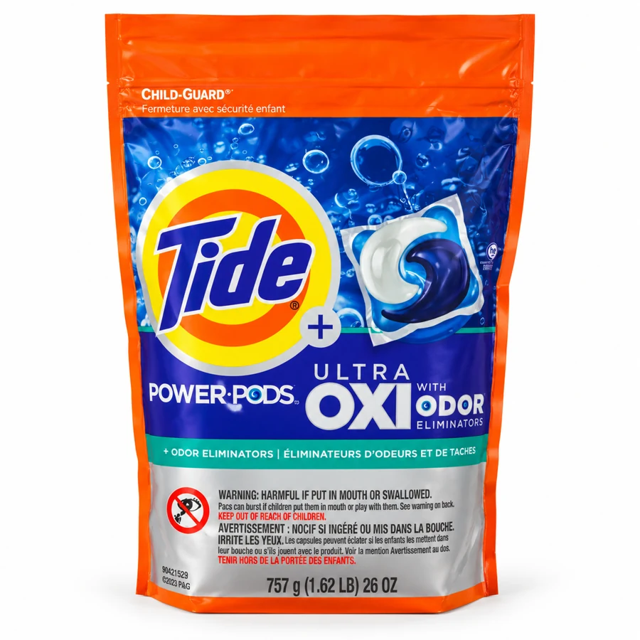Cápsulas Tide Ultra Oxi