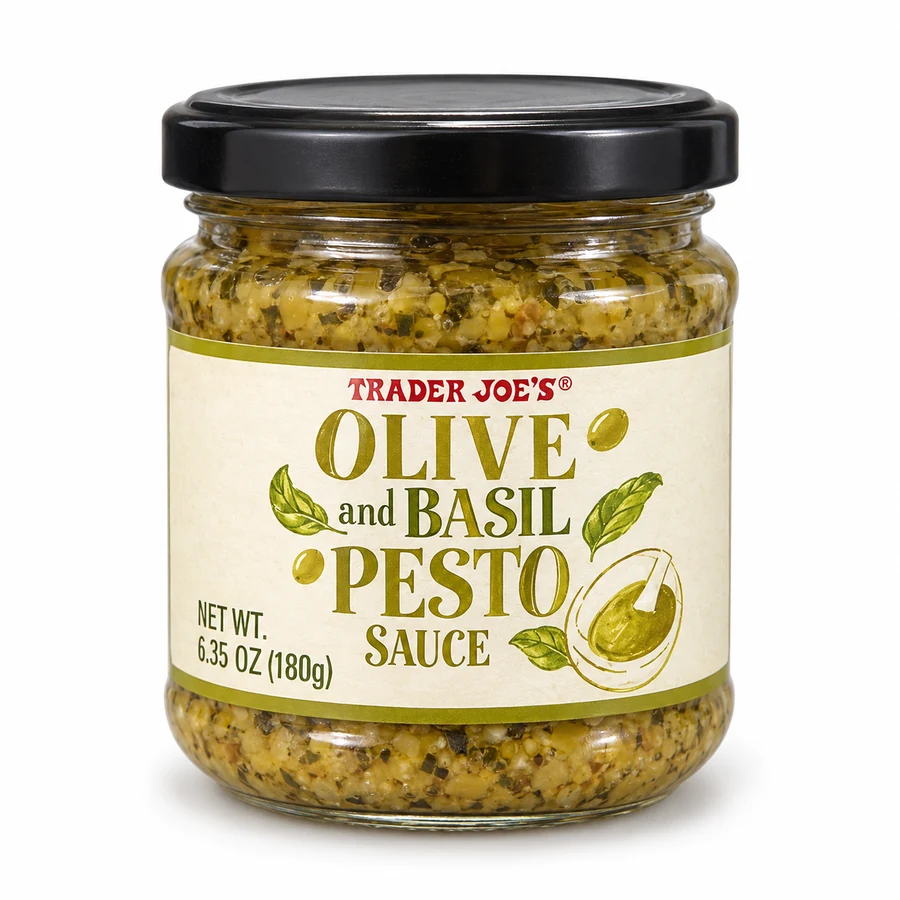 Trader Joe’s Olive and Basil Pesto
