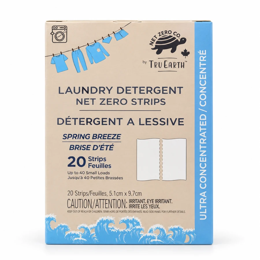 Detergente en tiras Net Zero Co by Tru Earth