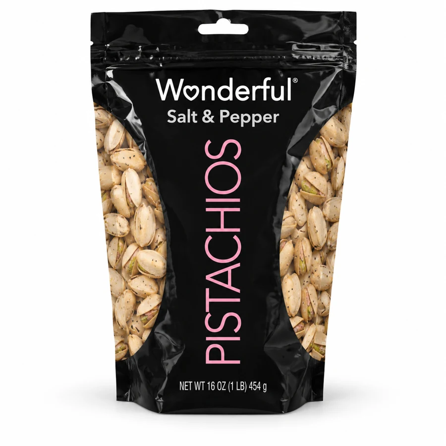 Pistachos Wonderful Salt & Pepper