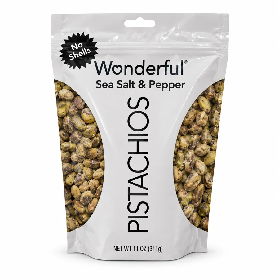 Pistachos Wonderful Sea Salt & Pepper