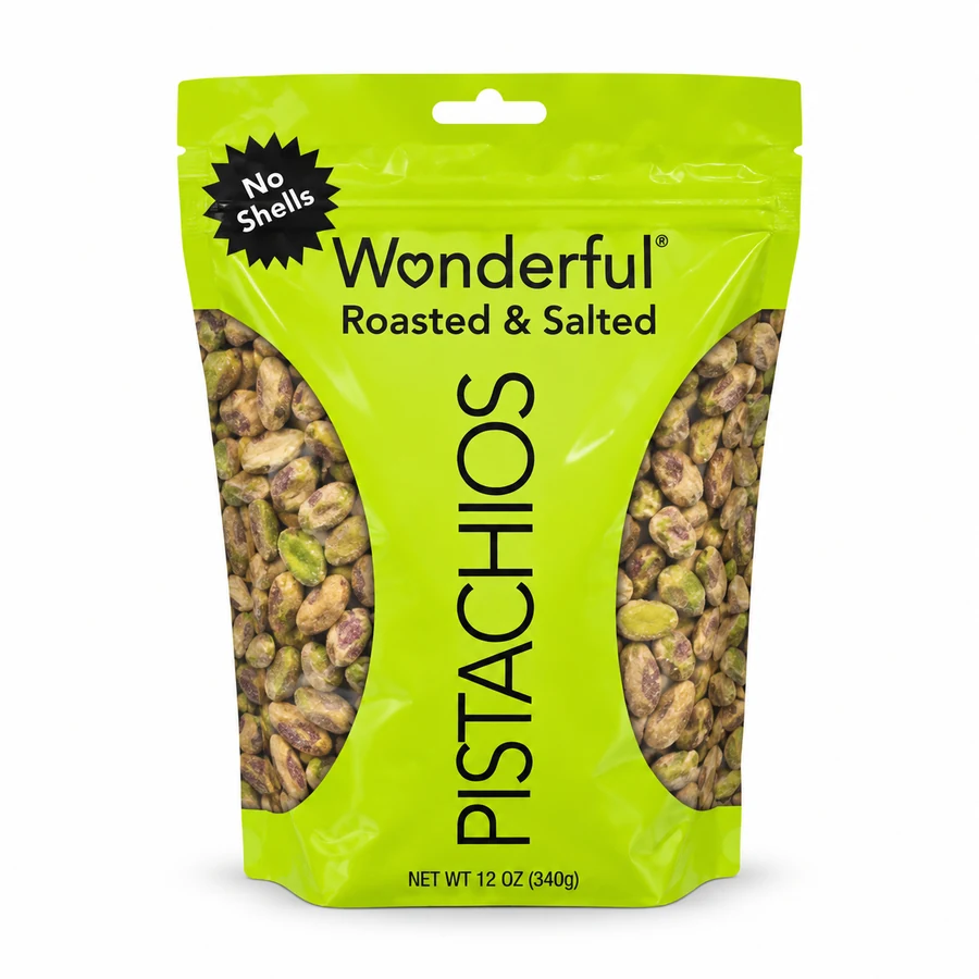 Pistachos Wonderful sin cáscara