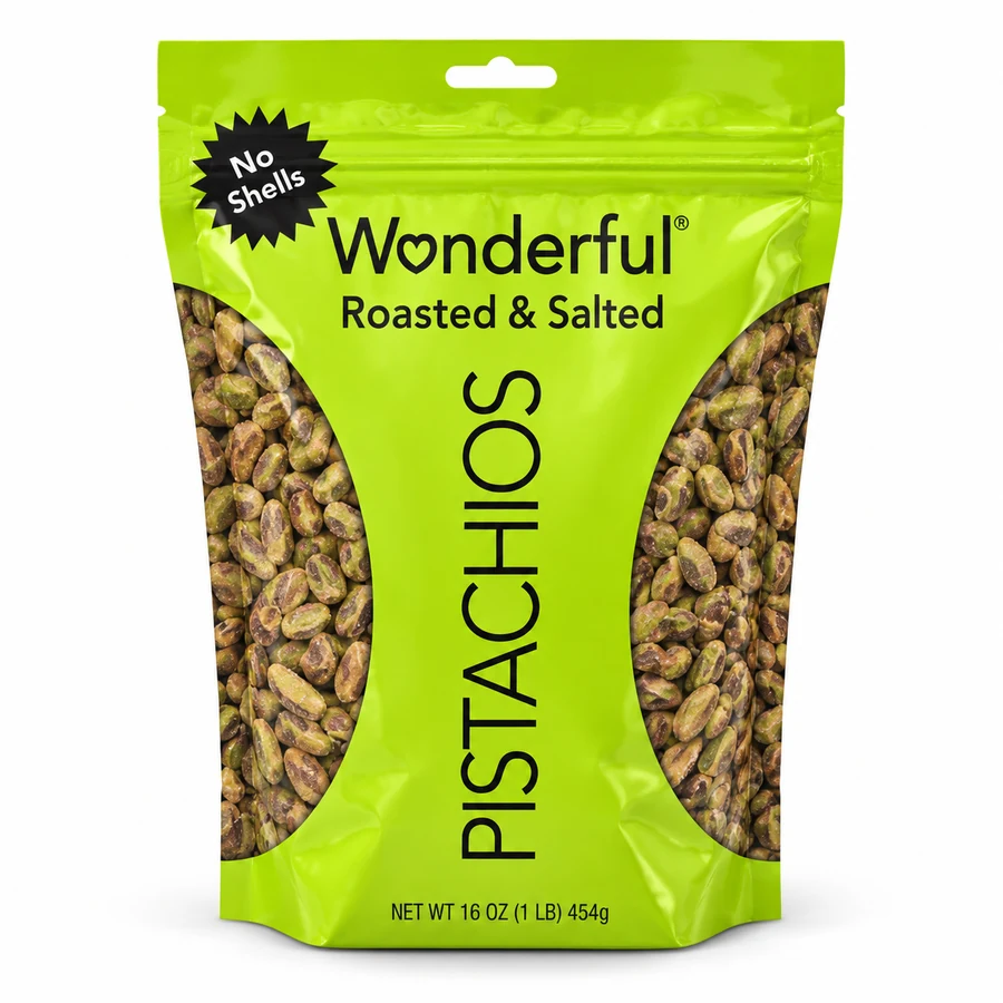 Pistachos Wonderful sin cáscara