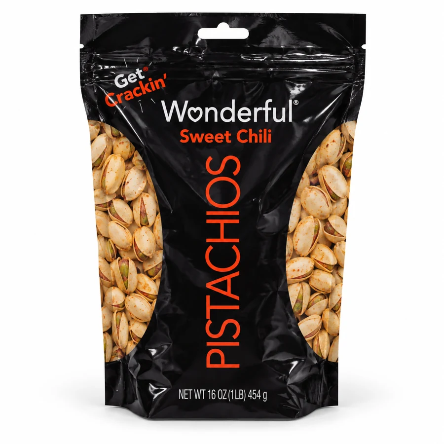 Pistachos Wonderful Sweet Chili
