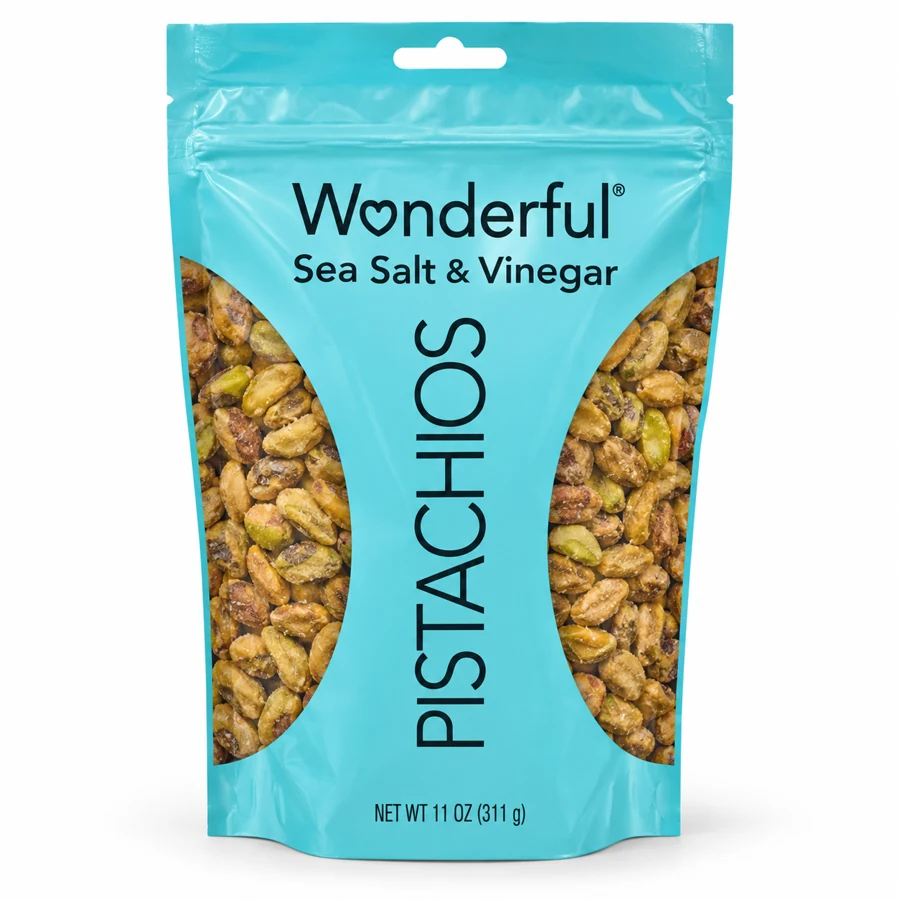 Pistachos Wonderful Sea Salt & Vinegar